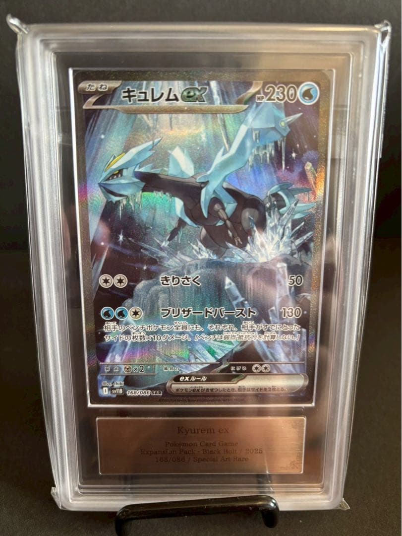 世界に4枚ARS10＋キュレムex SAR SV11B ブラックボルト