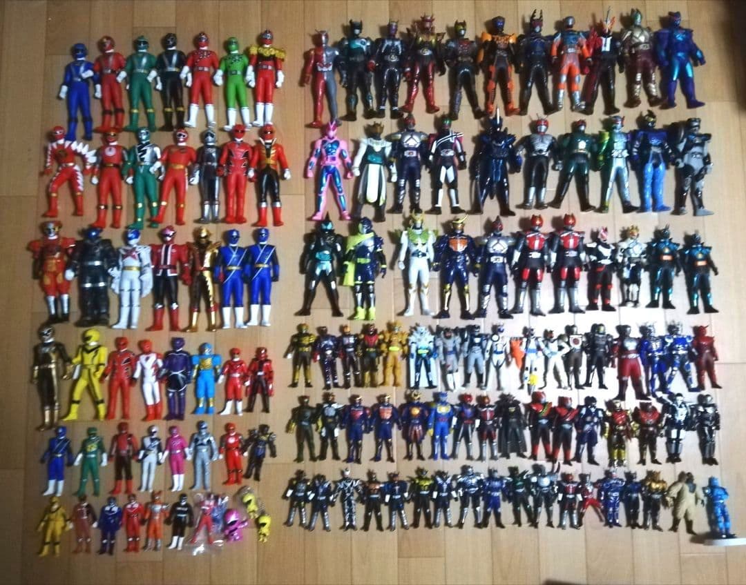 仮面ライダー　ソフビフィギュア 　130体セット 2026年最新】仮面ライダーzx ソフビの人気アイテム - メルカリ