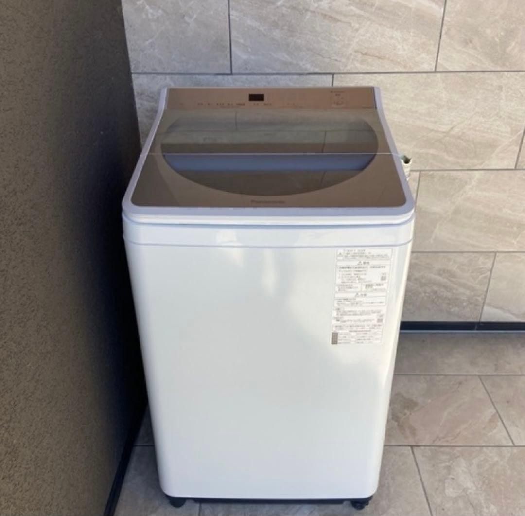 美品　Panasonic 洗濯機 NA-FA80H7　2020年製