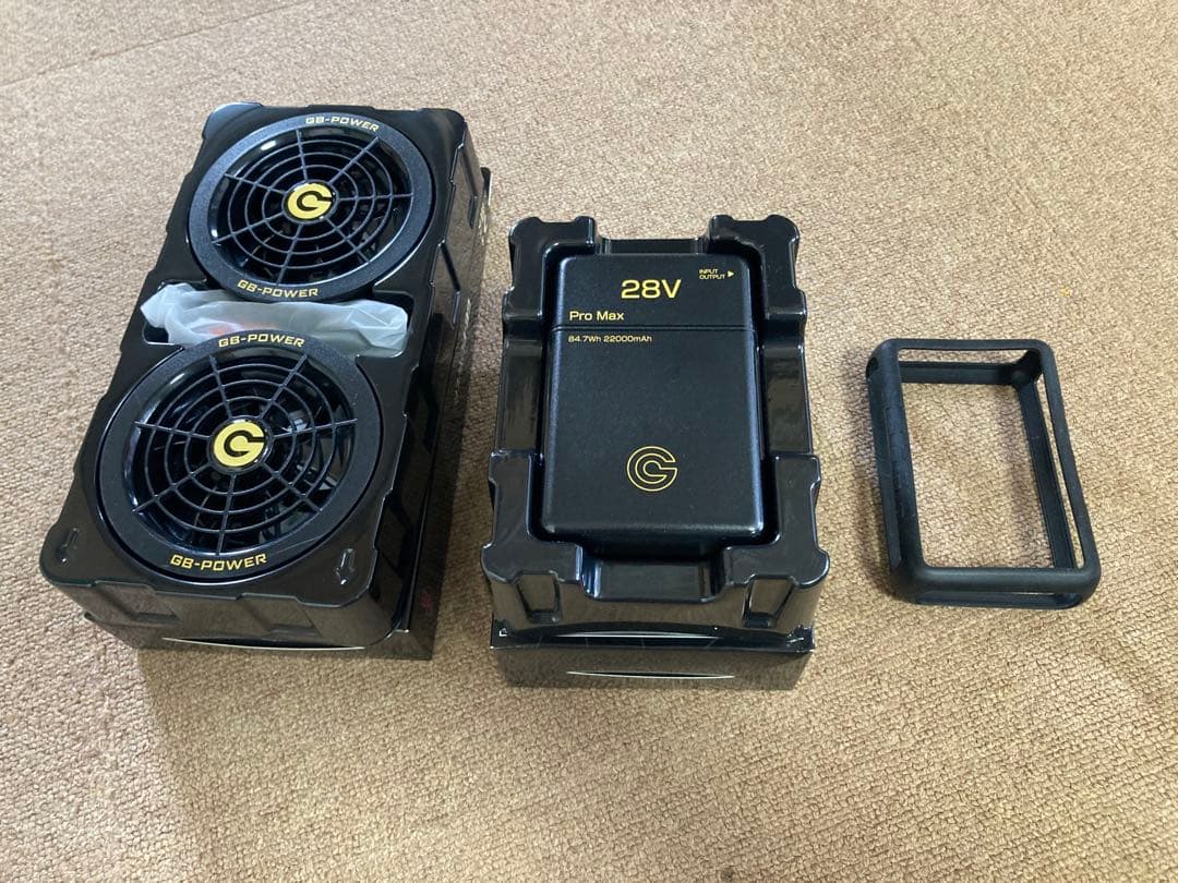 長信ジャパン 空調服 28V ファンセット