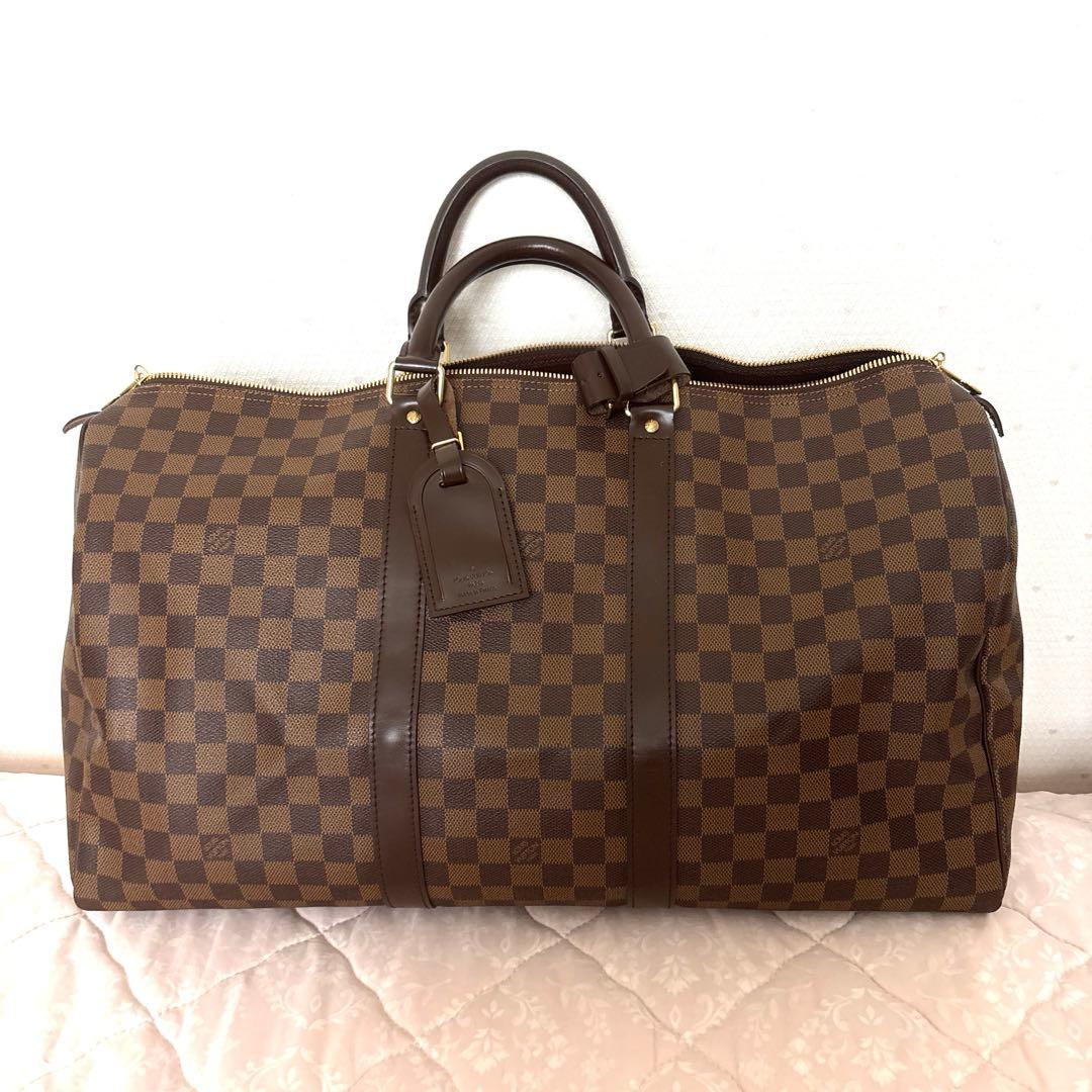 ルイヴィトン ダミエ キーポル50