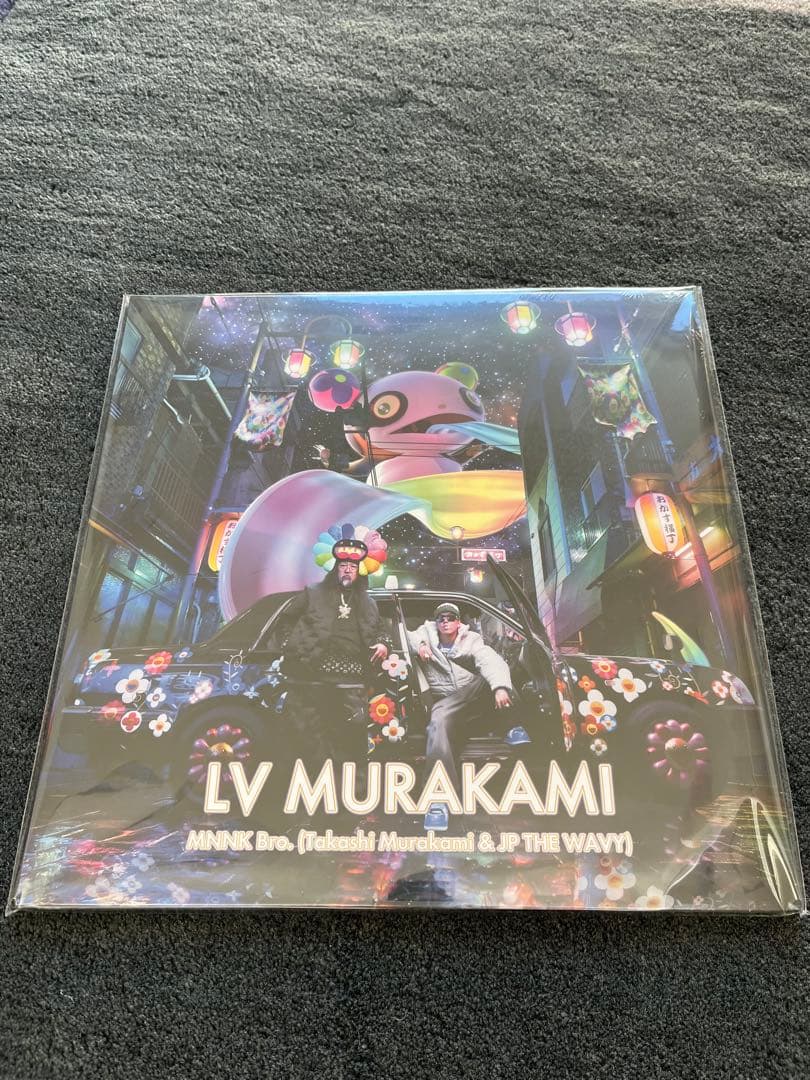 LV MURAKAMI レコード LP 限定 トレカ付 未開封 村上隆