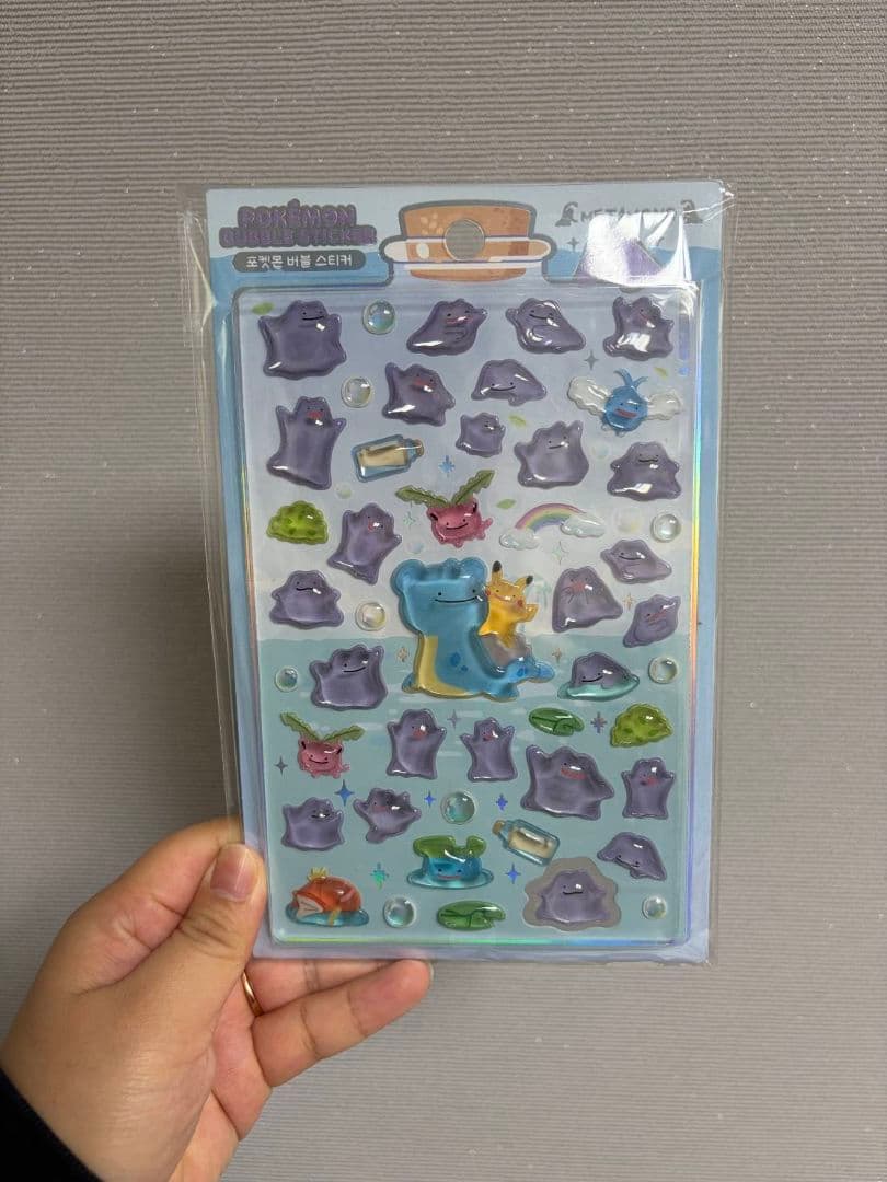 ポケモン 韓国 ドロップシール メタモン - メルカリ