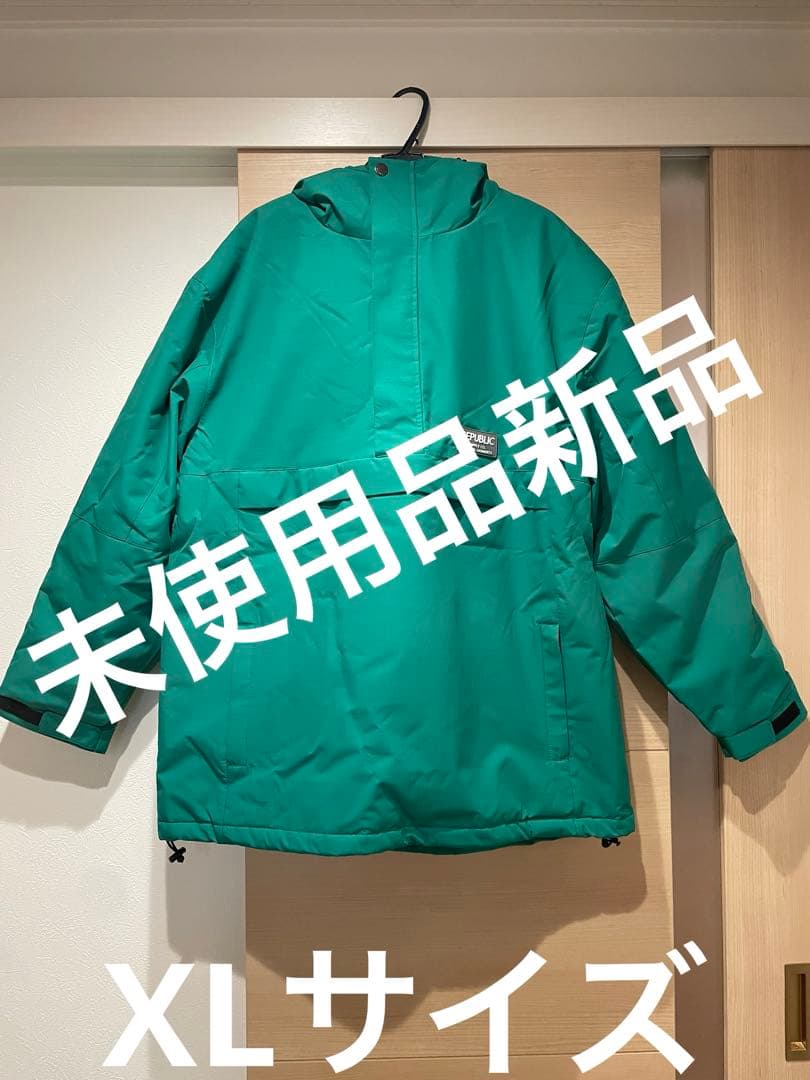 REPUBLIC&CO XL グリーン アノラック　未使用品