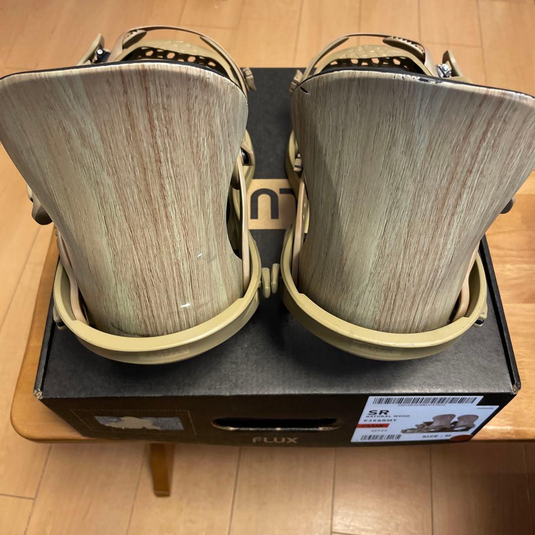 FLUX SR 24-25 スノーボードビンディング ベージュ　M