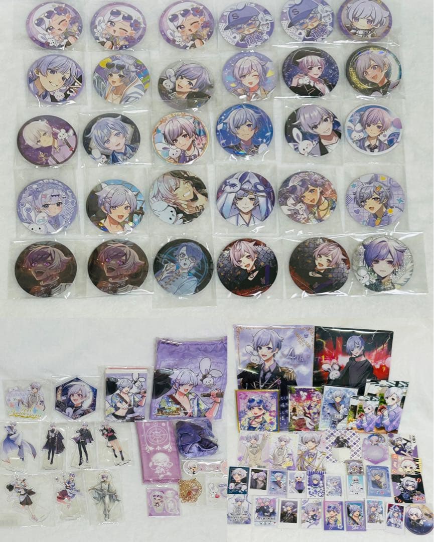 いれいす　初兎　缶バッジ　アクスタ　チェキ　A4ファイル まとめ