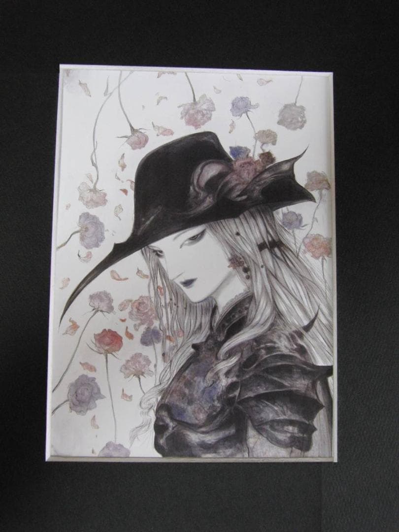 天野喜孝、【Der Rosenkavalier】、希少な額装用画集より、状態良好