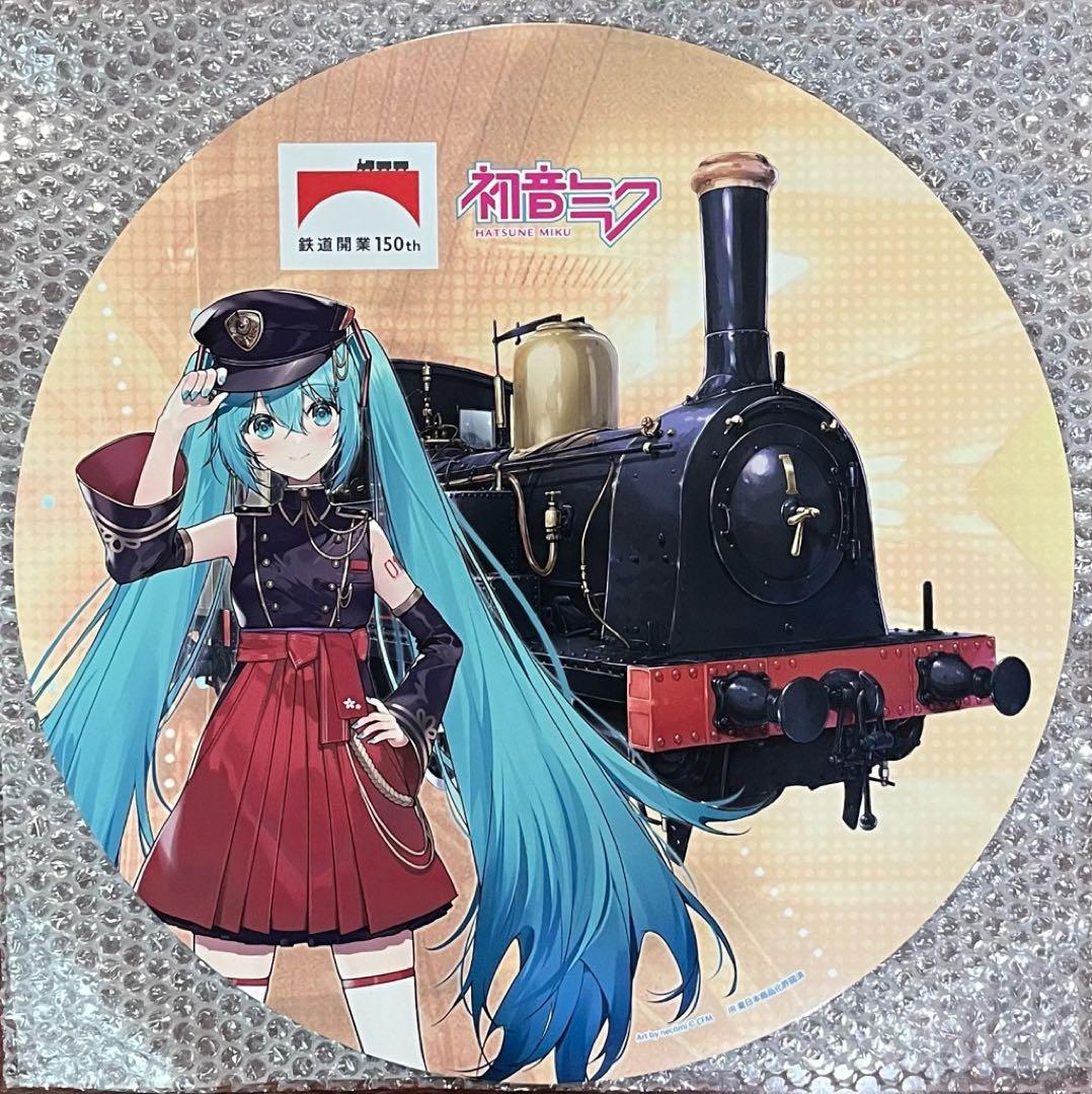鉄道開業150周年 初音ミク15周年 ヘッドマーク 150形蒸気機関車