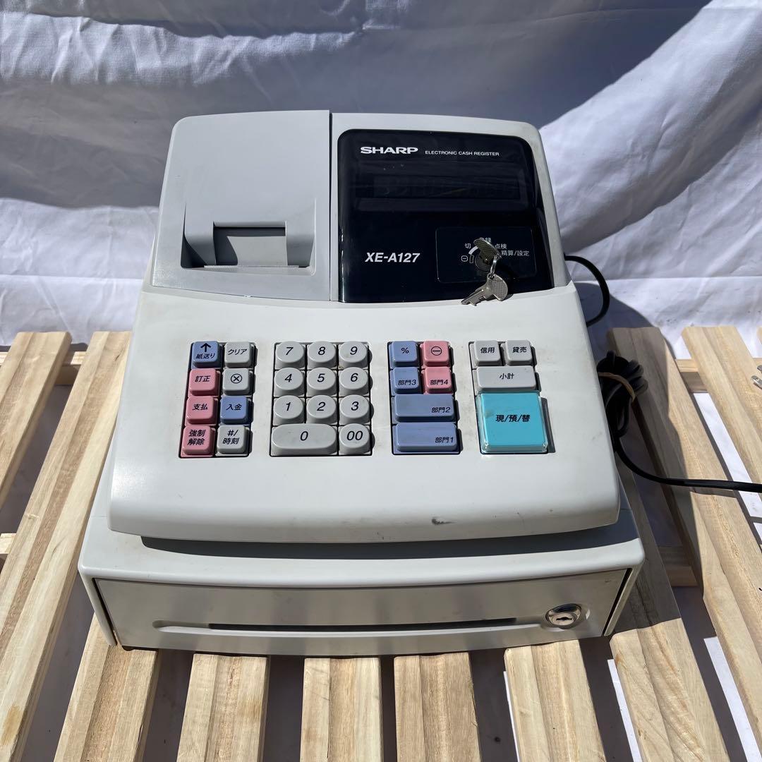 SHARP XE-A127 キャッシュレジスター