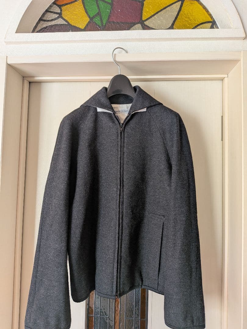 TSUMORI CHISATO ダークグレー ジャケットセーラ衿裏地綿 TSUMORI CHISATO ダークグレー ジャケットセーラ衿裏地綿