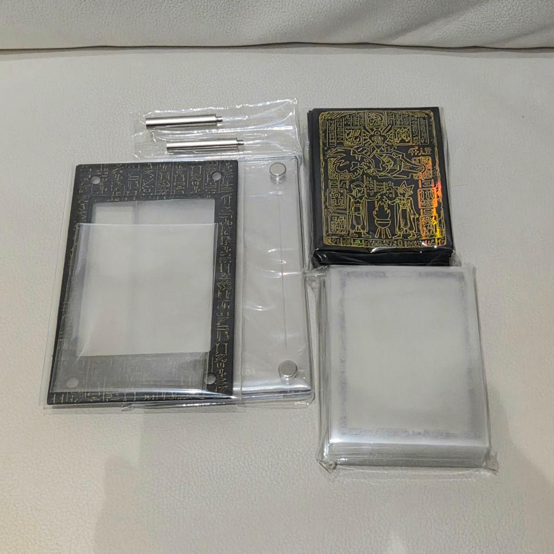 遊戯王 ゴッド ボックス god box スクリューダウン スリーブ 黄色