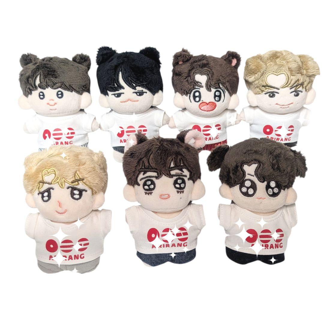 BTS 10cmぬいぐるみ用 Tシャツ1枚 JIN - メルカリ