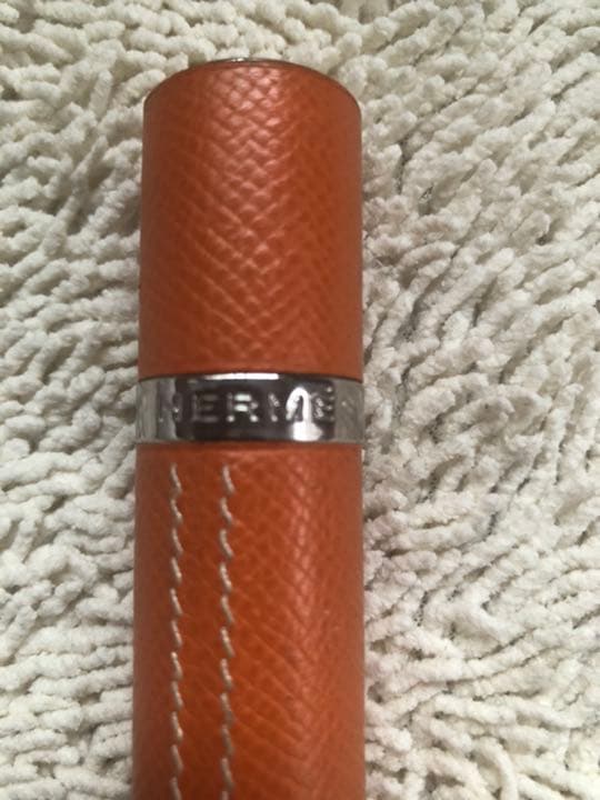 セール‼️エルメス　香水ケース　オレンジ