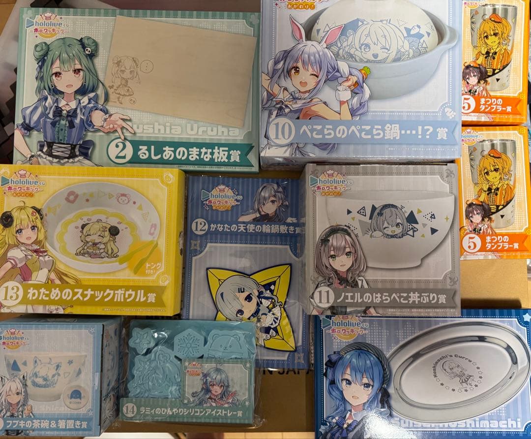 ホロライブくじ　詰め合わせ 一番くじ ホロライブ vol.3」の全ラインナップ公開！AZKi、星街すい