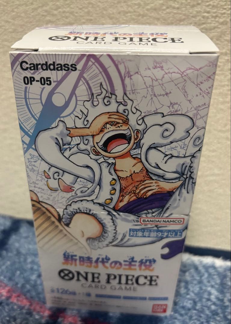 ワンピースカードゲーム　新時代の主役　box 箱付き　22パック