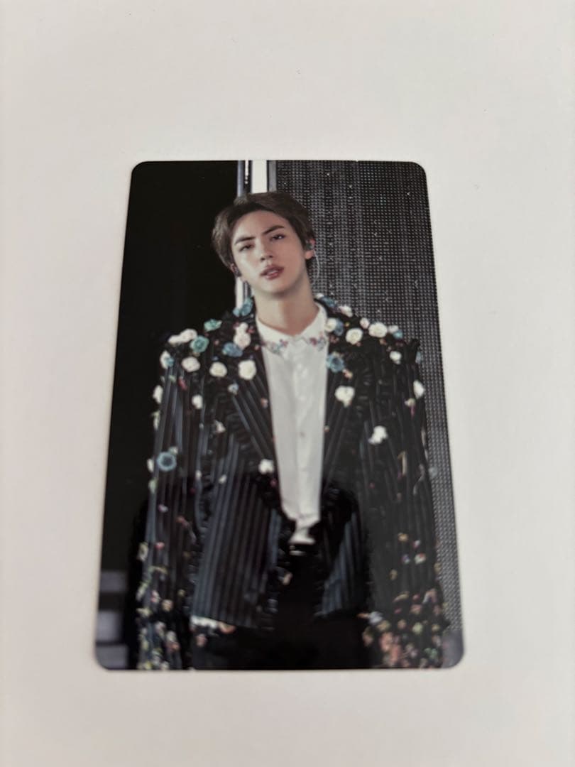 BTS ジン Blu-ray ニューヨーク トレカのみ JIN (BTS) 初のファンコンサートツアー ブルーレイ&デジタルコード