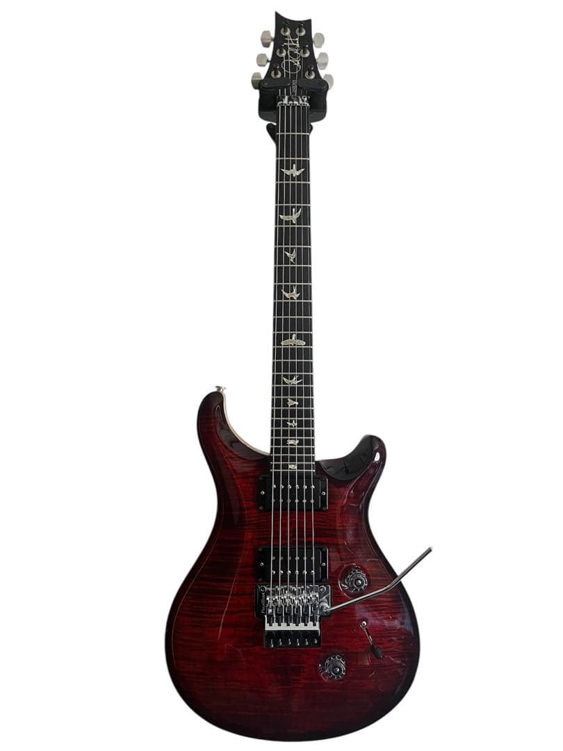 ギター PRS custom24 Floyd 10Top Fire Red Burst