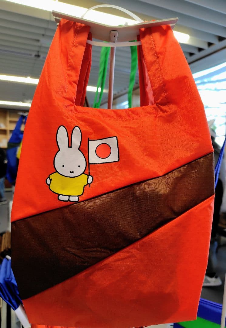 スーザンベル　ミッフィー ナインチェ柄　万博限定　エコバッグ　オランダ　Sサイズ