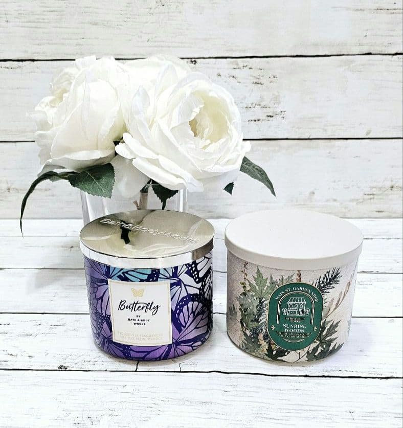 バスアンドボディワークス　3芯キャンドル 2個セット★オマケ付★