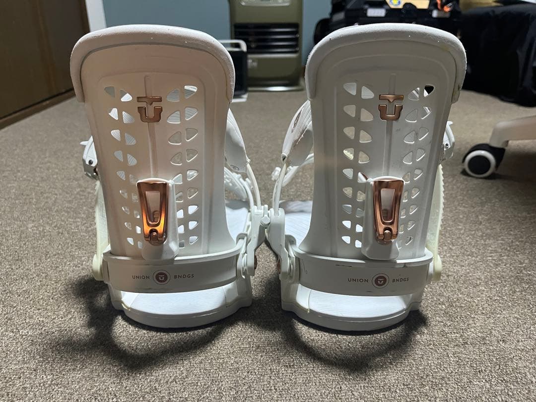 TRILOGY ホワイト スノーボード ビンディング